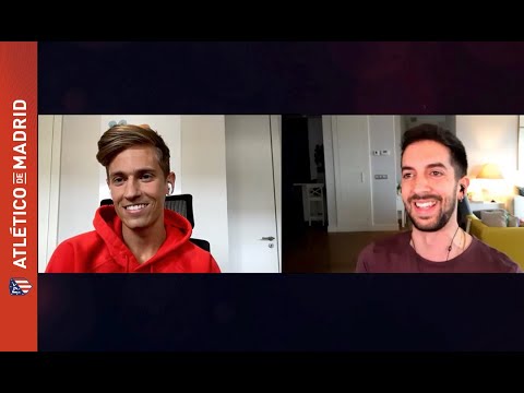 Un encuentro muy atlético: Llorente charló con Broncano