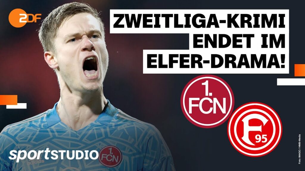 1. FC Nürnberg – Fortuna Düsseldorf Highlights | DFB-Pokal, Achtelfinale 2022/23 | sportstudio