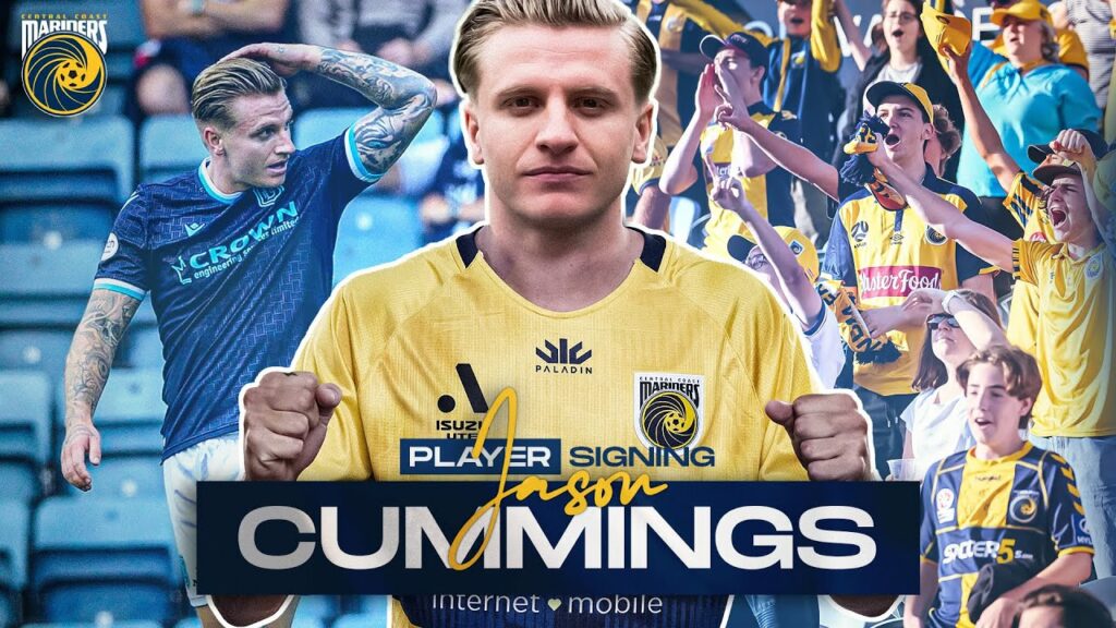 Jason Cummings joins the Central Coast Mariners
