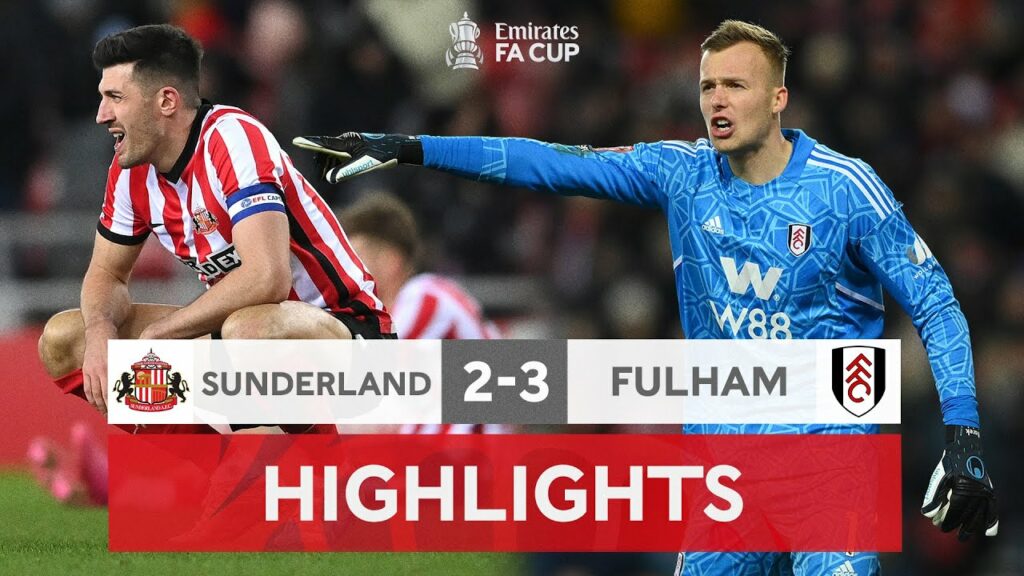 Fulham Edge Past The Black Cats! | Sunderland 2-3 Fulham | Emirates FA Cup 2022-23