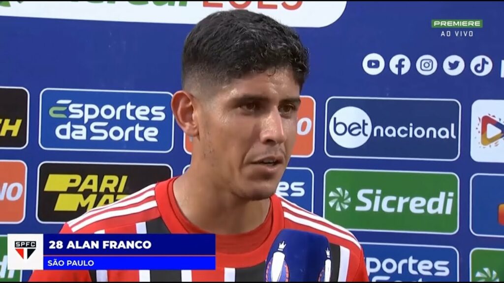 OLHA OQUE FALOU ALAN FRANCO: SANTO ANDRÉ 0 X 1 SÃO PAULO - PAULISTÃO