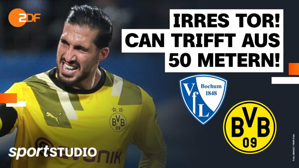 VfL Bochum – Borussia Dortmund Highlights | DFB-Pokal, Achtelfinale 2022/23 | sportstudio