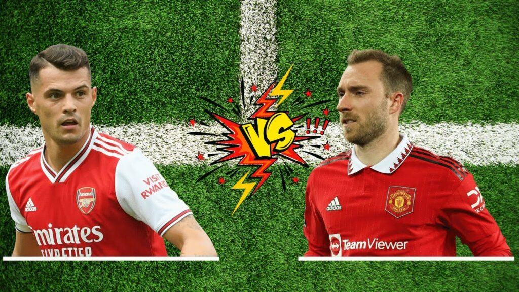 Granit Xhaka vs Christian Eriksen⚽🔥
