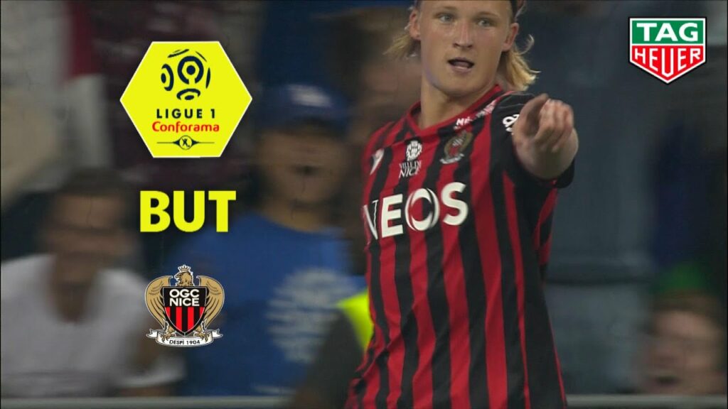 But Kasper DOLBERG (13') / OGC Nice - LOSC (1-1)  (OGCN-LOSC)/ 2019-20