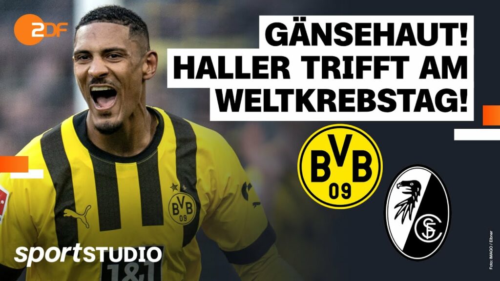 Borussia Dortmund – SC Freiburg Highlights | Bundesliga, 19. Spieltag 2022/23 | sportstudio