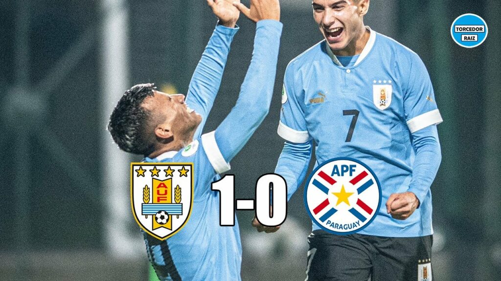 Uruguay vs Paraguay 1-0 – Resumen y Goles COMPLETO | Sudamericano Sub 20 – 2023 Uruguay vs Paraguay 1-0 - Resumen y Goles COMPLETO | Sudamericano Sub 20 - 2023