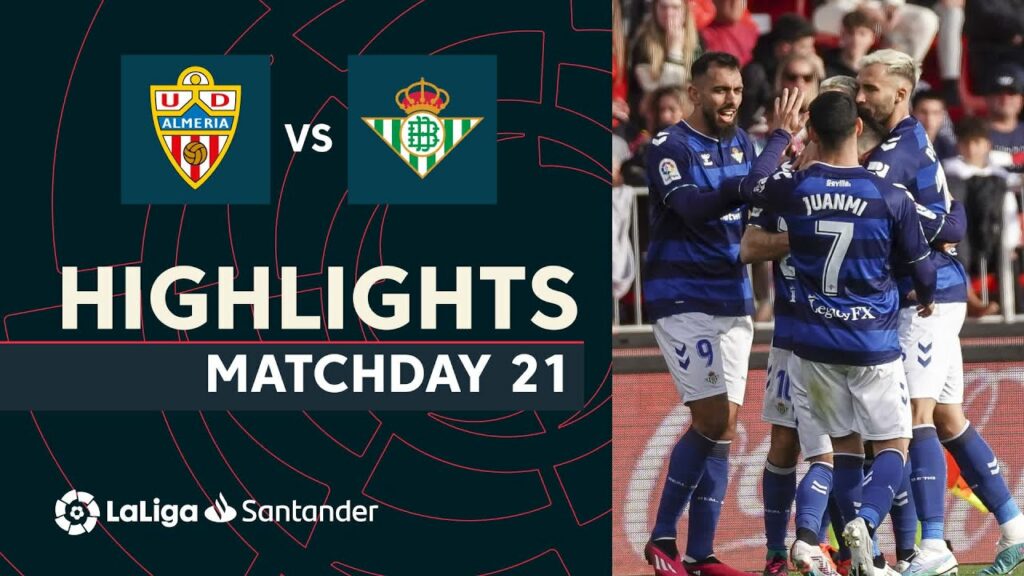 Resumen de UD Almería vs Real Betis (2-3) Resumen de UD Almería vs Real Betis (2-3)