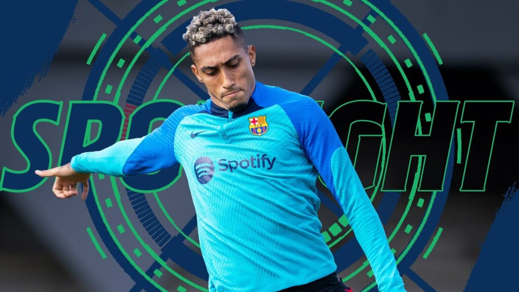 SPOTLIGHT ON: RAPHINHA in TRAINING 🎯 SPOTLIGHT ON: RAPHINHA in TRAINING 🎯