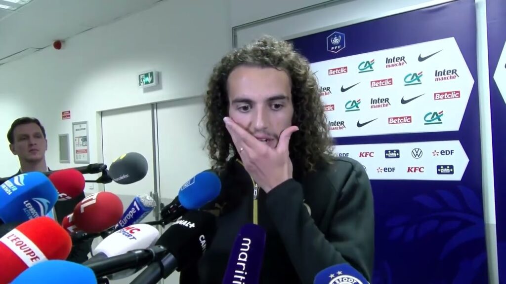 Matteo Guendouzi réaction après OM 2 - 1 PSG #om #teamom #ompsg