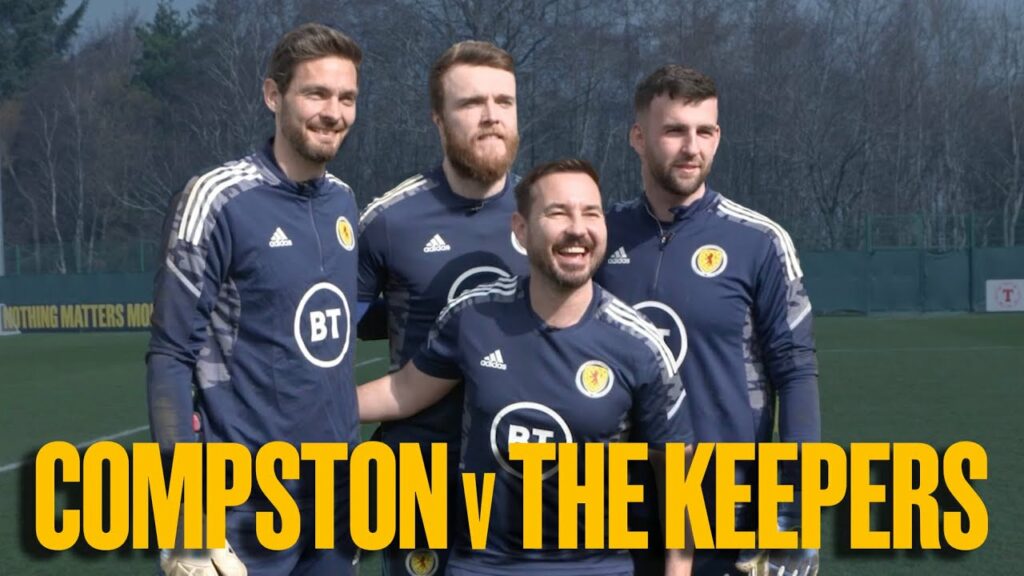 Martin Compston, Craig Gordon, Liam Kelly & Zander Clark Penalty Shootout Challenge