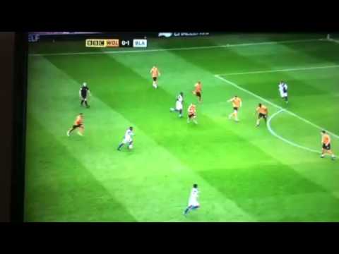Amazing solo GOAL- Junior Hoilett- Wolverhampton Wanderers