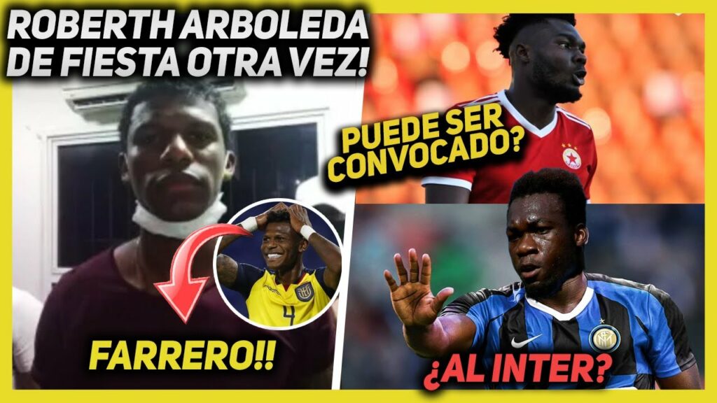 Robert Arboleda es encontrado en fiesta clandestina | IDV y LIGA CONOCEN a SUS POSIBLES Rivales