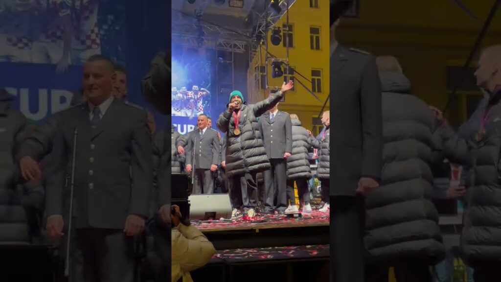 Doček Vatrenih, Mateo Kovačić, pukni puško - 18.12.2022.