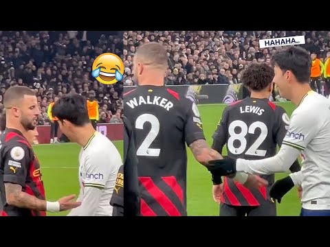 😜Son Heung-min Teases His Former Teammate Kyle Walker as City Lose!