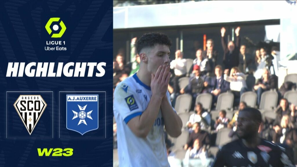 ANGERS SCO - AJ AUXERRE (1 - 1) - Highlights - (SCO - AJA) / 2022-2023