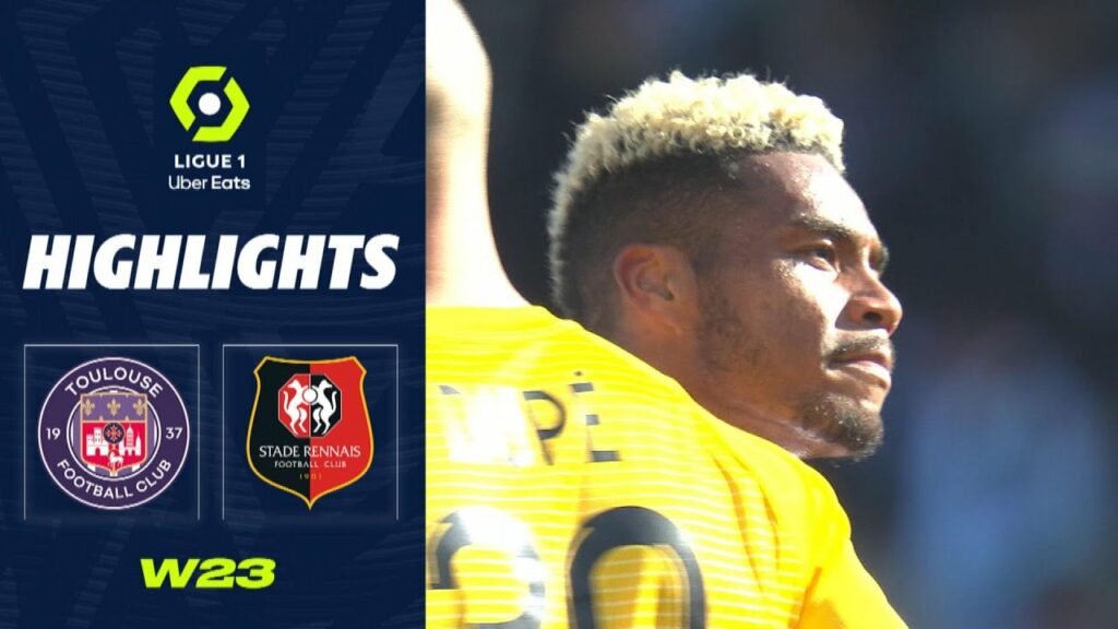 TOULOUSE FC - STADE RENNAIS FC (3 - 1) - Highlights - (TFC - SRFC) / 2022-2023