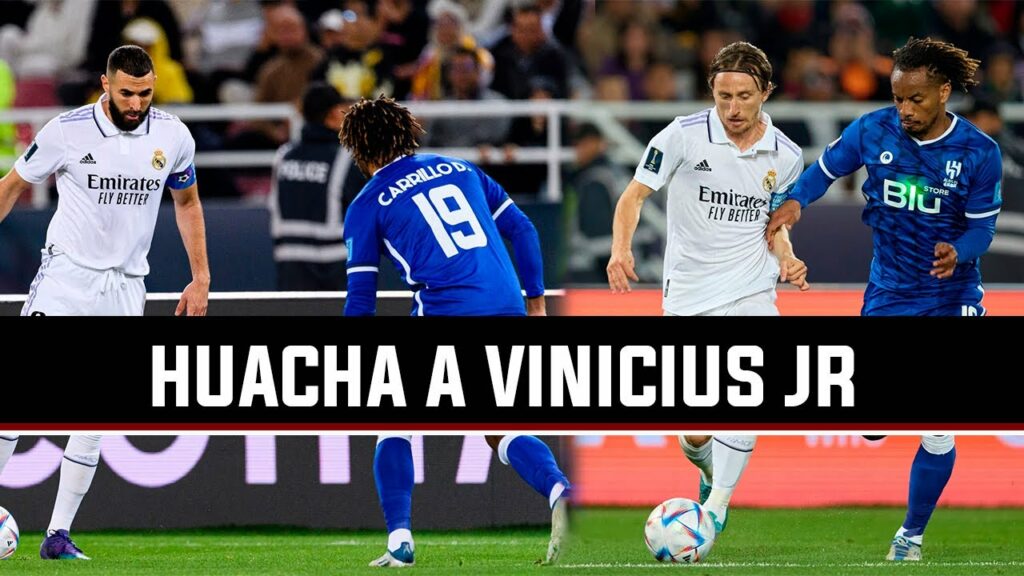 HUACHA de ANDRÉ CARRILLO a VINICIUS JR; SE LLEVA a MODRIC y a BENZEMA 🔥🐍
