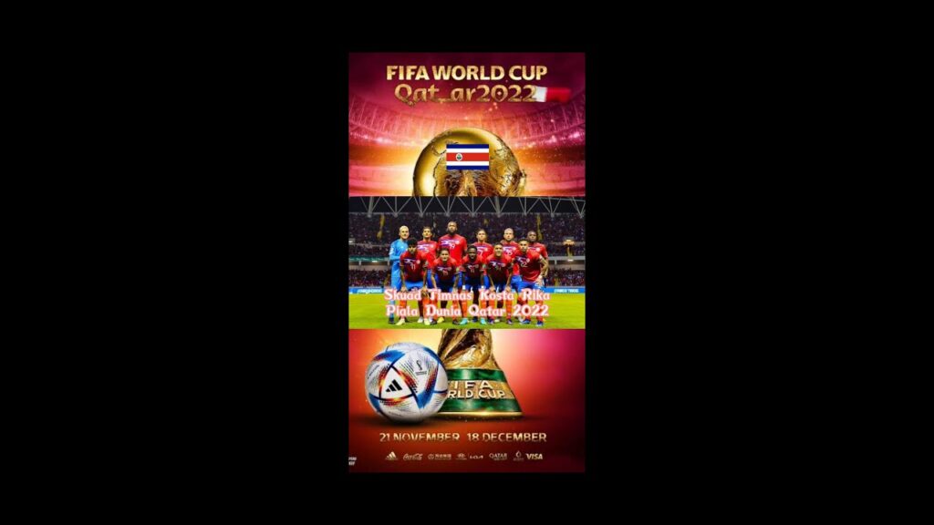 Skuad Timnas Kosta Rika 🇨🇷 di Piala Dunia Qatar 2022 | #worldcup #qatar2022 #kostarika #shorts