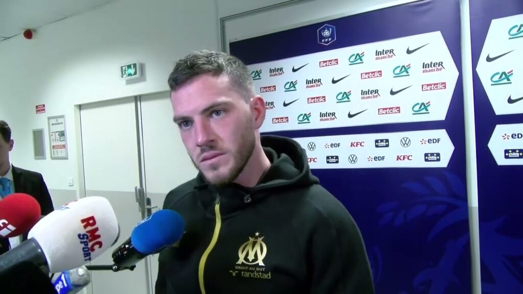 Jordan Veretout réaction après OM 2 - 1 PSG #teamom #om #ompsg #cdf