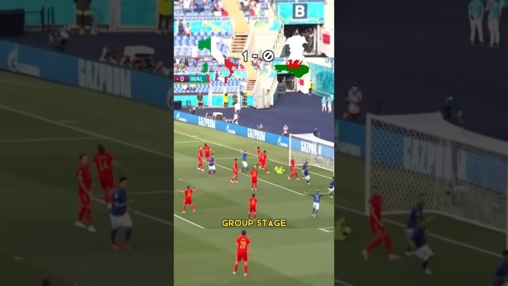 Italy 🇮🇹 • Road to Victory - EURO 2020 #shorts