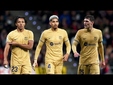 Araujo, Christensen and Kounde. Fc Barcelona Best Defensive Trio 2023