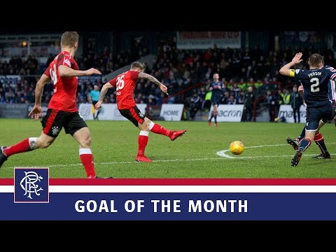 Rangers Goal Of The Month | January 2018 | Jason Cummings