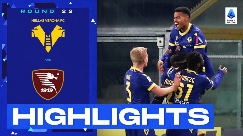 Verona-Salernitana 1-0 | Verona unbeaten run continues: Goal & Highlights | Serie A 2022/23