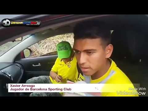 Xavier Arreaga, jugador de  Barcelona Sporting Club 2017.03.17
