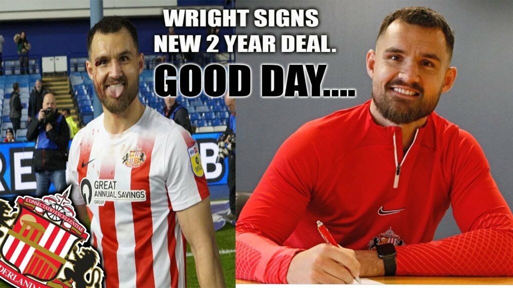 BAILEY WRIGHT SIGNS NEW DEAL AT SUNDERLAND