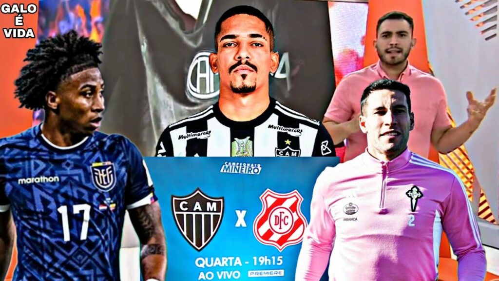 CORTES GLOBO ESPORTE ATLÉTICO-MG | MERCADO da BOLA: GILBERTO, ÁNGELO PRECIADO e HUGO MALLO