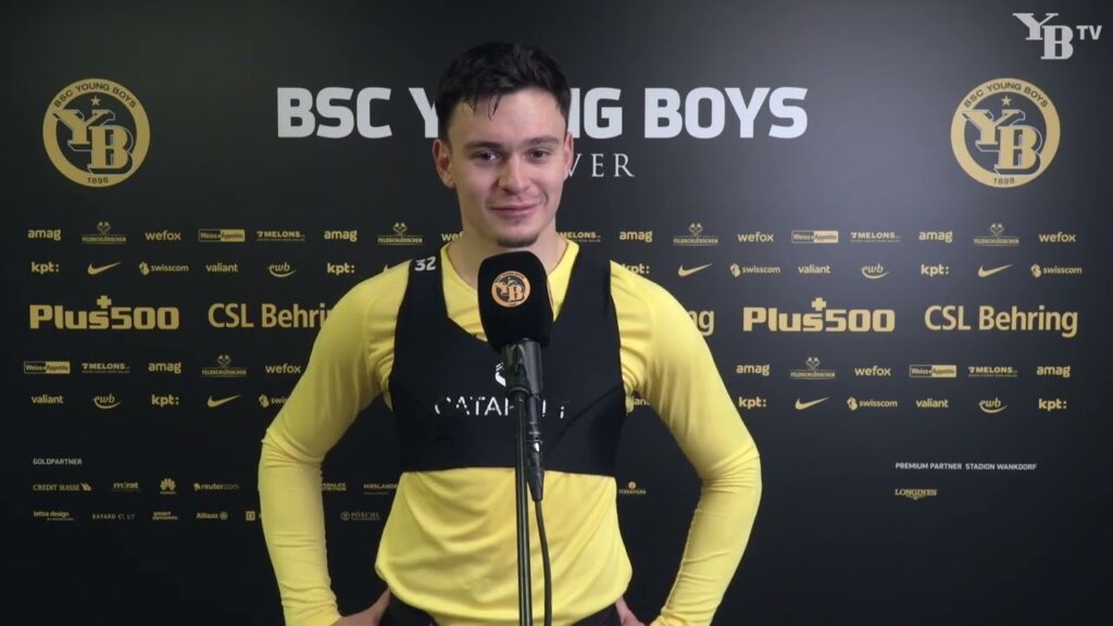 Fabian Rieder nach YB - St. Gallen (5:1)