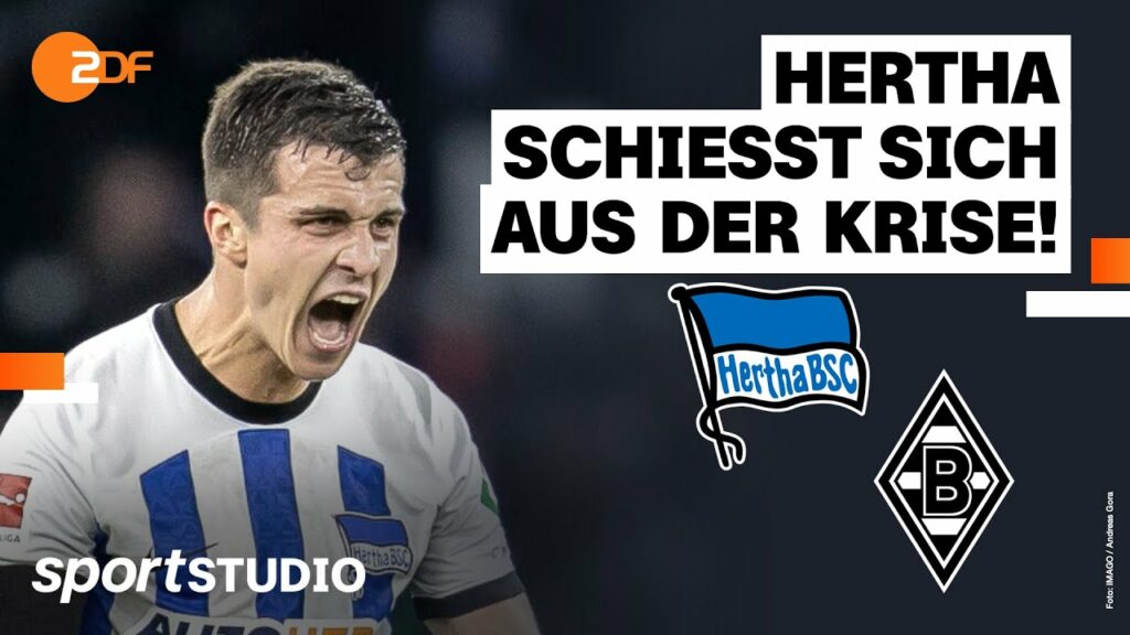 Hertha BSC – Borussia Mönchengladbach Highlights | Bundesliga, 20. Spieltag 2022/23 | sportstudio