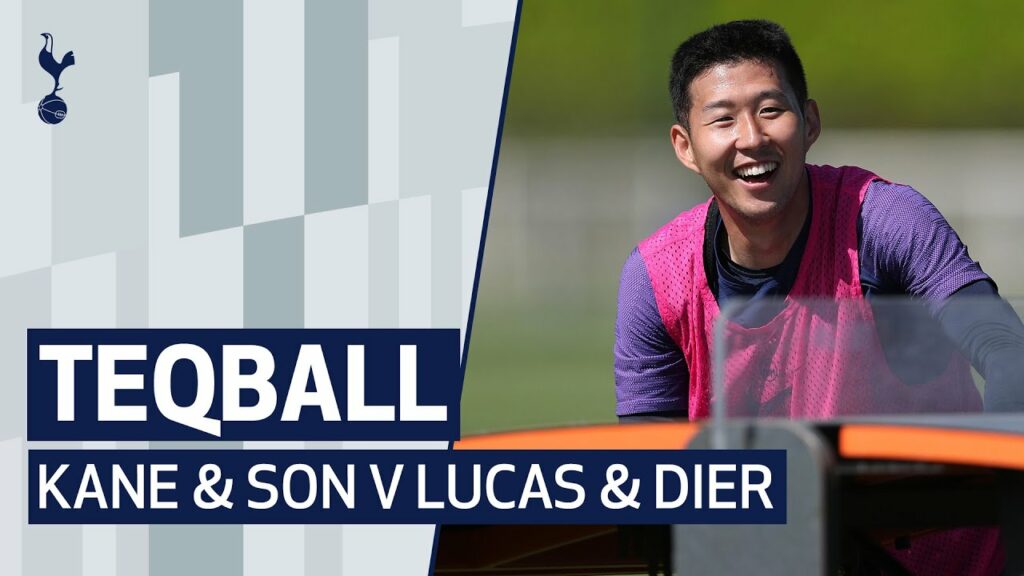 TEQBALL DOUBLES! ⚽ HARRY KANE & HEUNG-MIN SON V LUCAS MOURA & ERIC DIER TEQBALL DOUBLES! ⚽ HARRY KANE & HEUNG-MIN SON V LUCAS MOURA & ERIC DIER