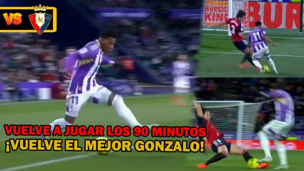 Gonzalo Plata vs Osasuna Gonzalo Plata vs Osasuna