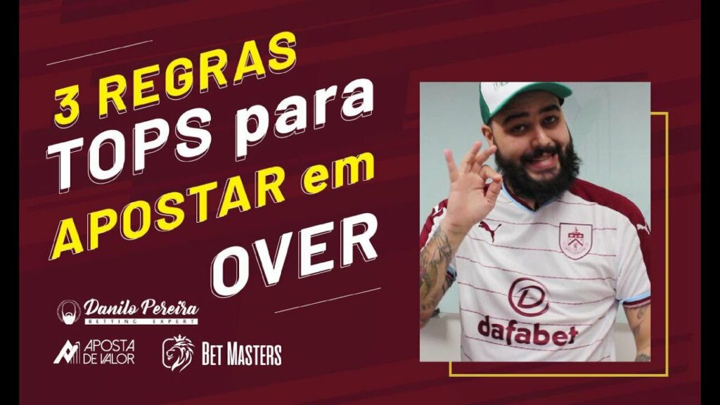 3 REGRAS TOPS para investir em OVER! 💣💣💣