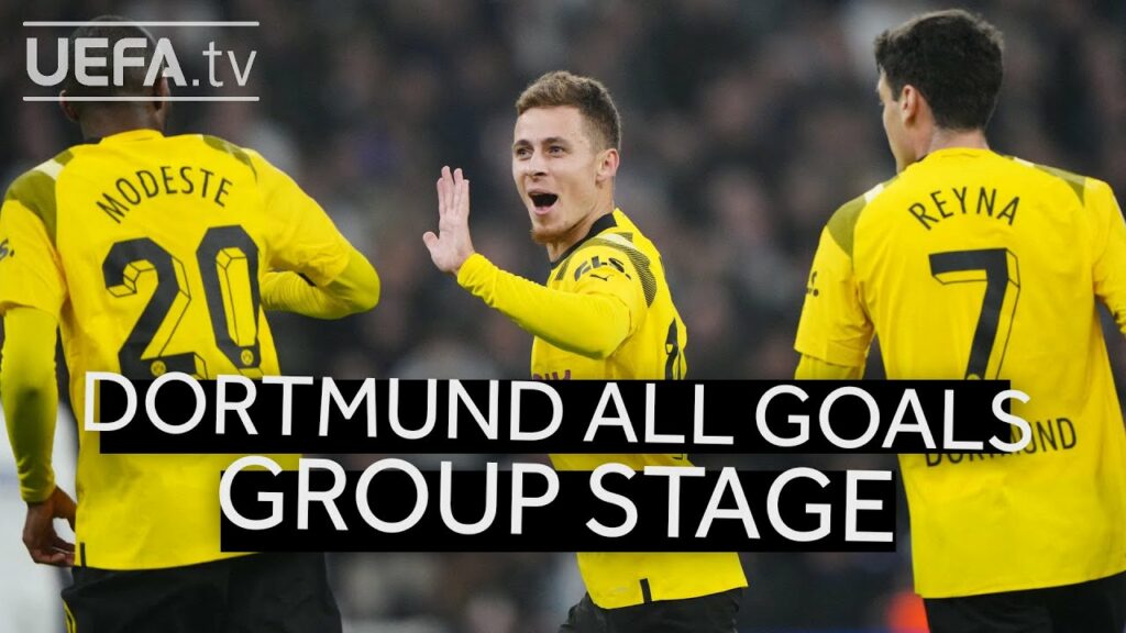 DORTMUND All Group Stage GOALS!