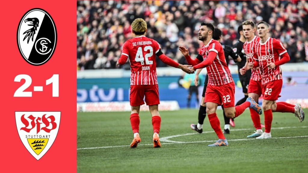 SC Freiburg vs VfB Stuttgart 2-1 - Bundesliga 22/23 Highlights