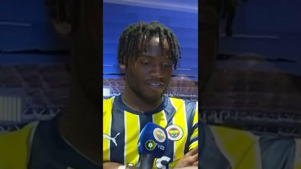 İşte Michy Batshuayi'nin ilk sözleri