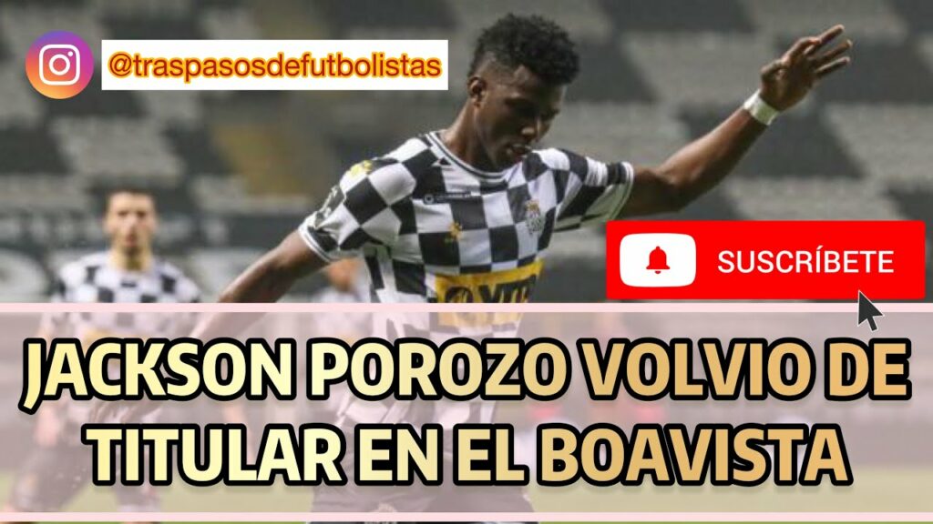 BUEN PARTIDO de JACKSON POROZO en el BOAVISTA