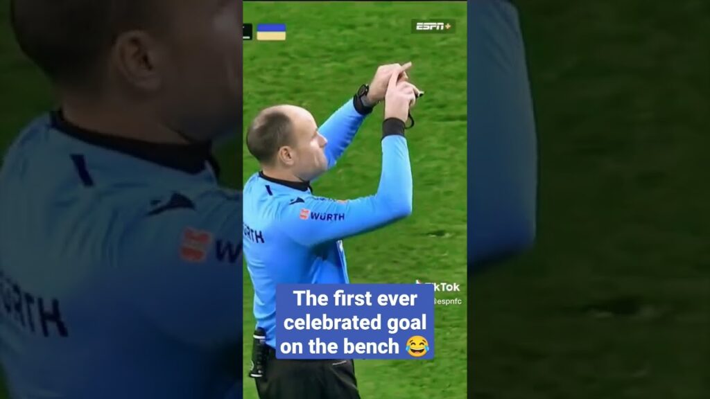 Angel Correa Celebrated Goal On The Bench