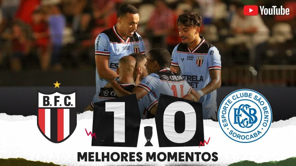 BOTAFOGO 1 X 0 SÃO BENTO | MELHORES MOMENTOS | 9ª RODADA | FASE DE GRUPOS | PAULISTÃO 2023