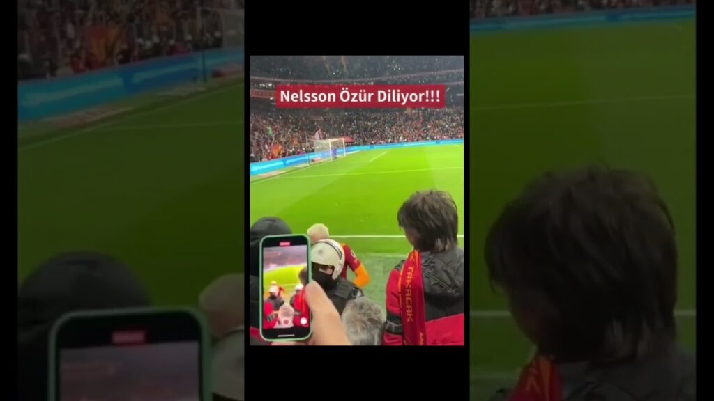 NELSSON ÖZÜR DİLİYOR #shorts #galatasaray
