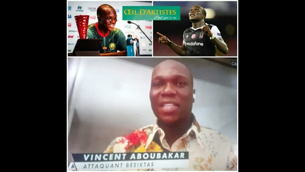 VINCENT ABOUBAKAR sur talent d'Afriquë