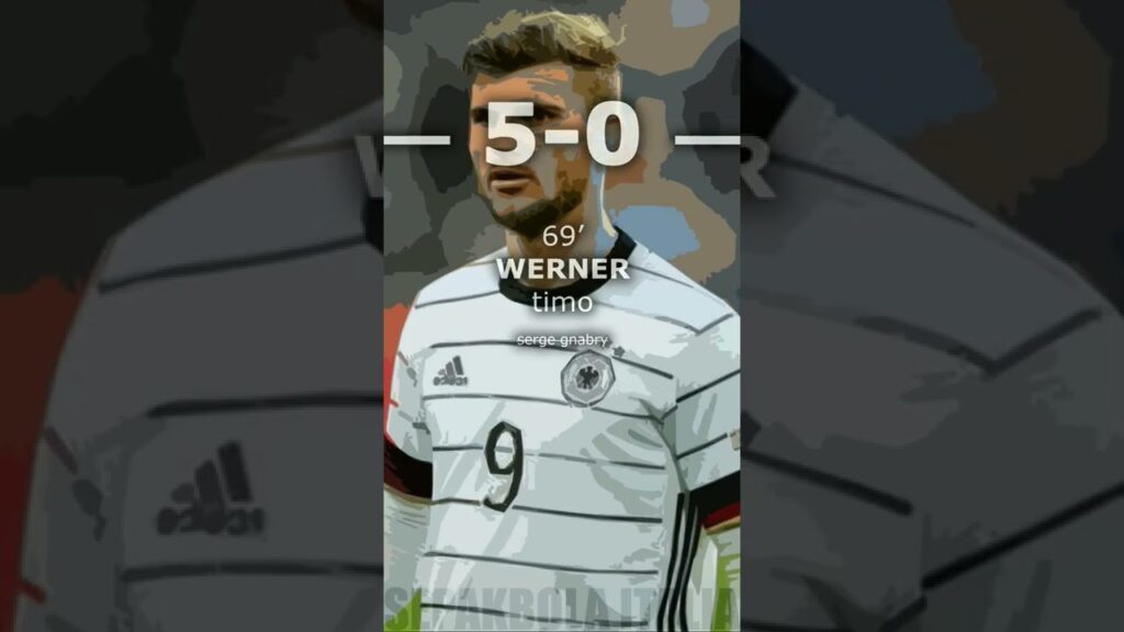 15/06/22 germany vs italy | 5-2 #uefanationsleague #shorts