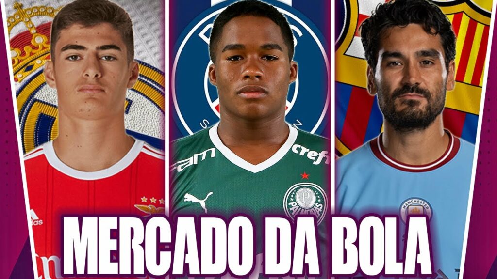 PSG faz proposta por Endrick, Real Madrid monitora António Silva, Gündoğan quer jogar no Barcelona