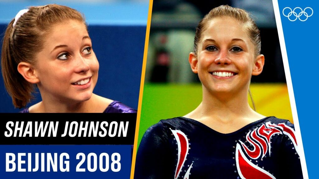 16-year-old Shawn Johnson winning 🥇 & 🥈🥈🥈 at Beijing 2008!