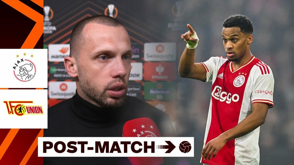 'We zijn nog volop in de race' 😤 | Reacties Heitinga en Timber na Ajax - FC Union Berlin 🇩🇪
