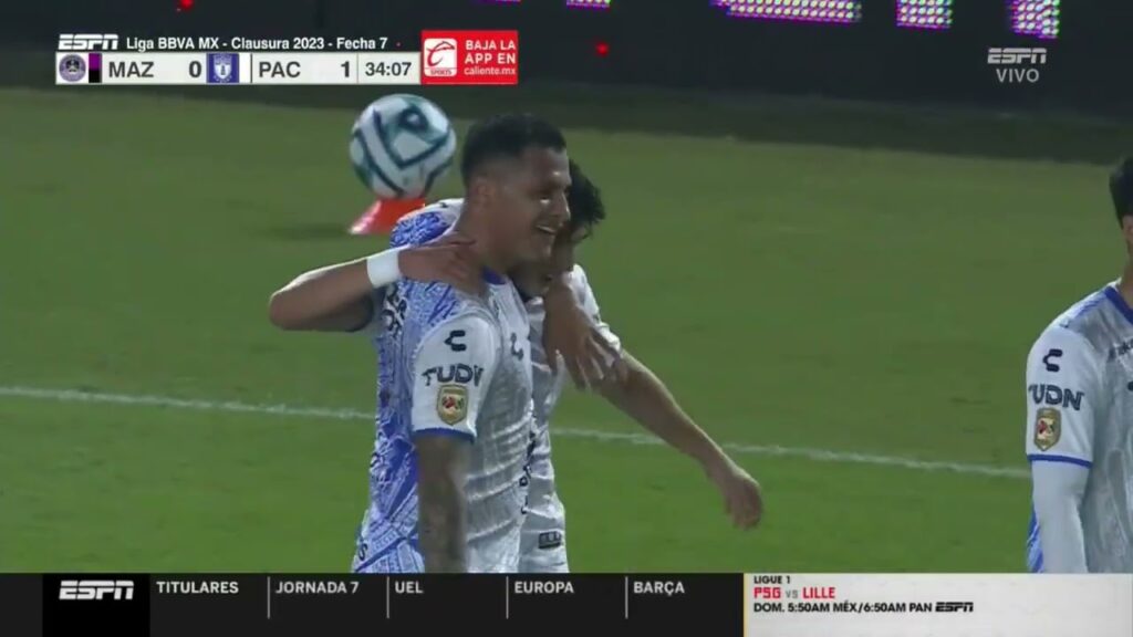Gol de Kevin Álvarez | Mazatlán 0-1 Pachuca | Liga BBVA MX - Clausura 2023 - Jornada 7
