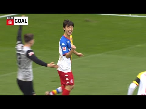 Mainz Fans Celebrate After Lee Jae-sung Goal Vs Augsburg (11th February 2023) #LeeJaeSung ⚽⚽