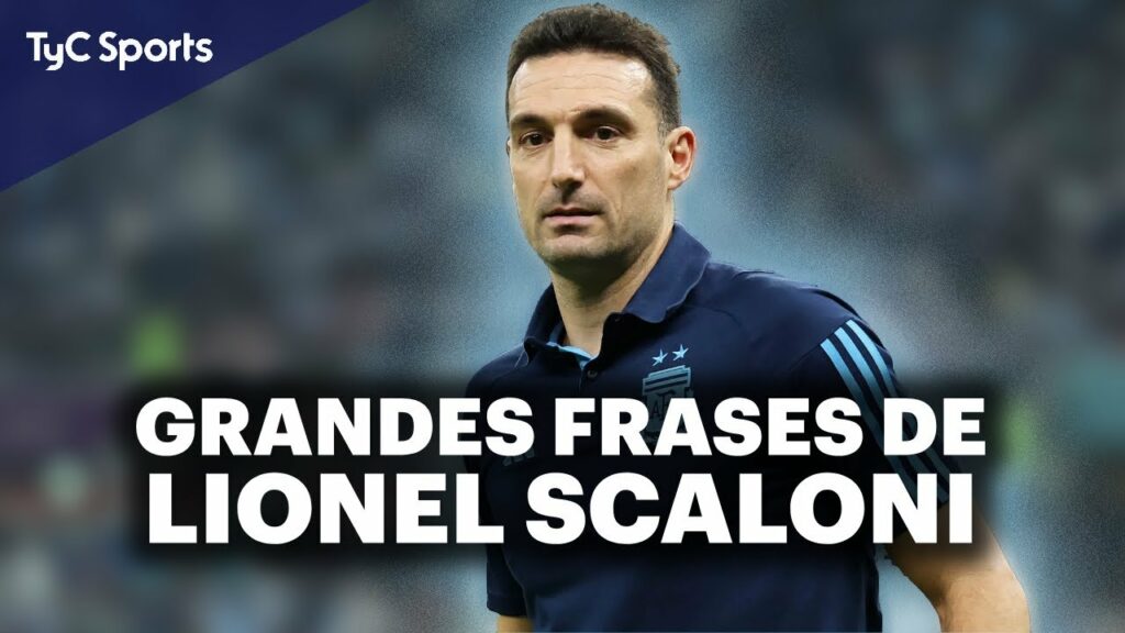 LAS MEJORES FRASES DE LIONEL SCALONI COMO DT DE LA SELECCIÓN ARGENTINA ⚽🔥 LAS MEJORES FRASES DE LIONEL SCALONI COMO DT DE LA SELECCIÓN ARGENTINA ⚽🔥